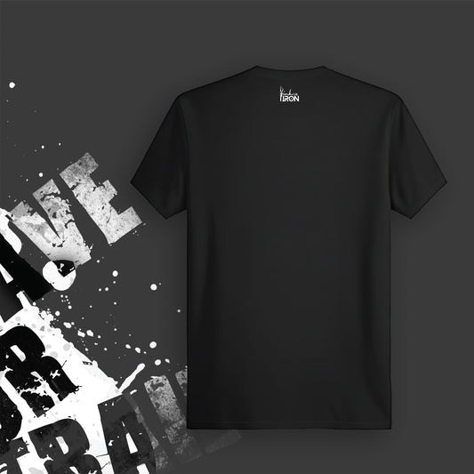 Leave Your Trail T-Shirt (Black) - Clean and minimalist back to keep the attention on the powerful front message.