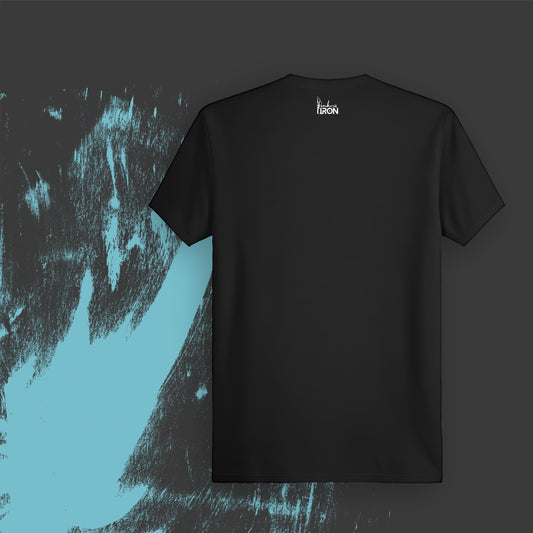Being Young T-Shirt (Black)- Minimalist back with a solid black finish - perfect for layering or standing out solo.