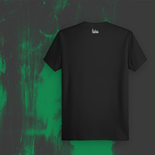 Take The Leap T-Shirt (Black) - Simple and clean, offering a solid base to complement the bold front message.