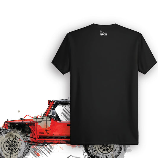 Wrenching T-Shirt (Black) – A tribute to off-road builders and mechanics, offering comfort and durability for garage and trail adventures.