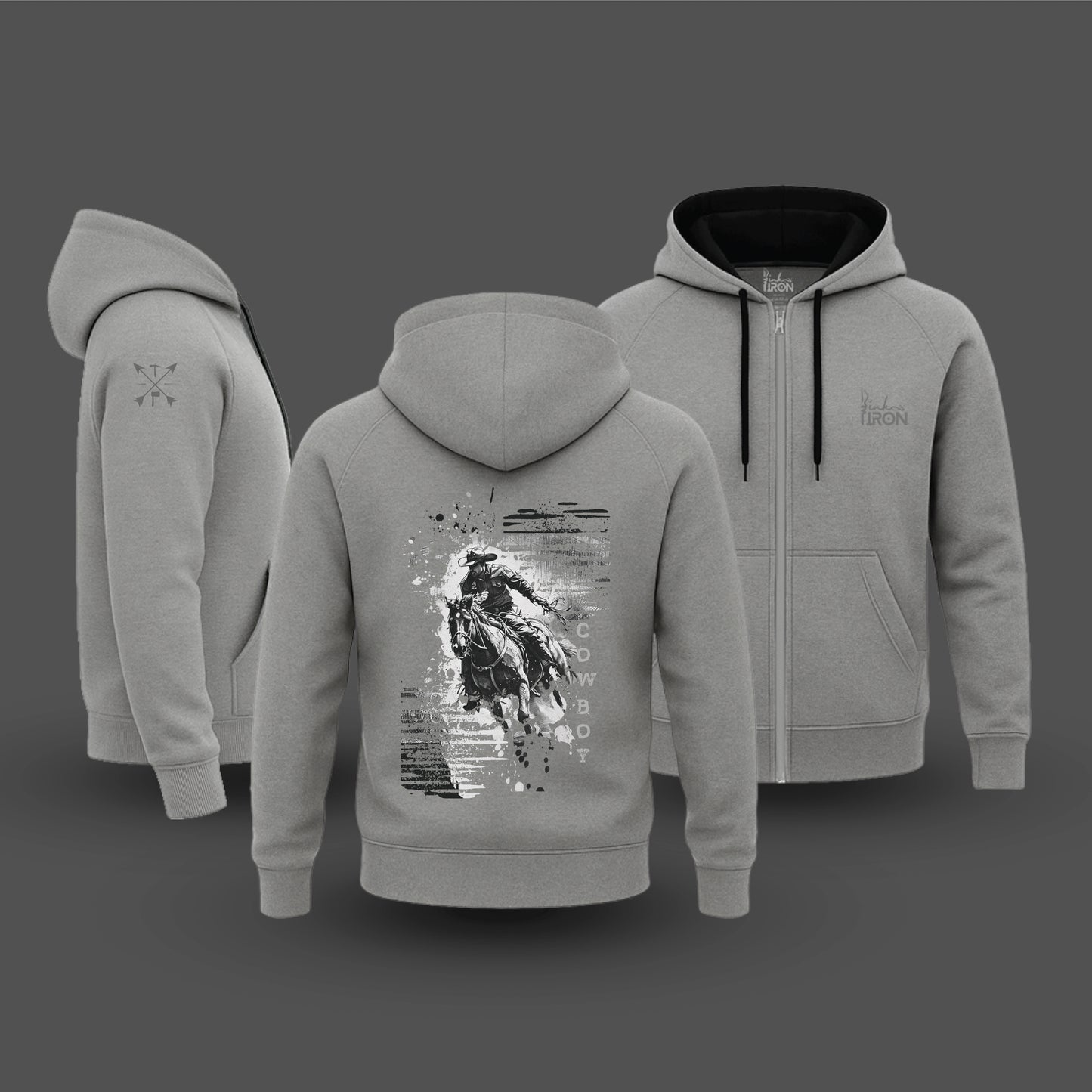 Cowboy Horse Hoodie