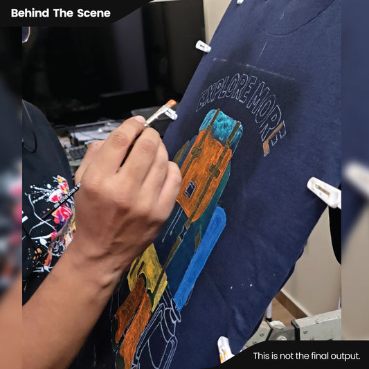 Clean, understated front featuring the Ink and Iron logo printed on the chest, allowing the design language to remain subtle and balanced.
